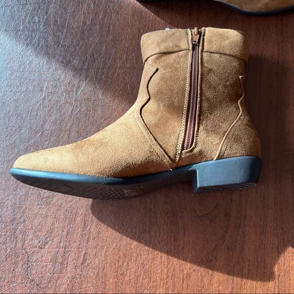 Comfortview Noel Booties Cognac 8M - Picture 9 of 13